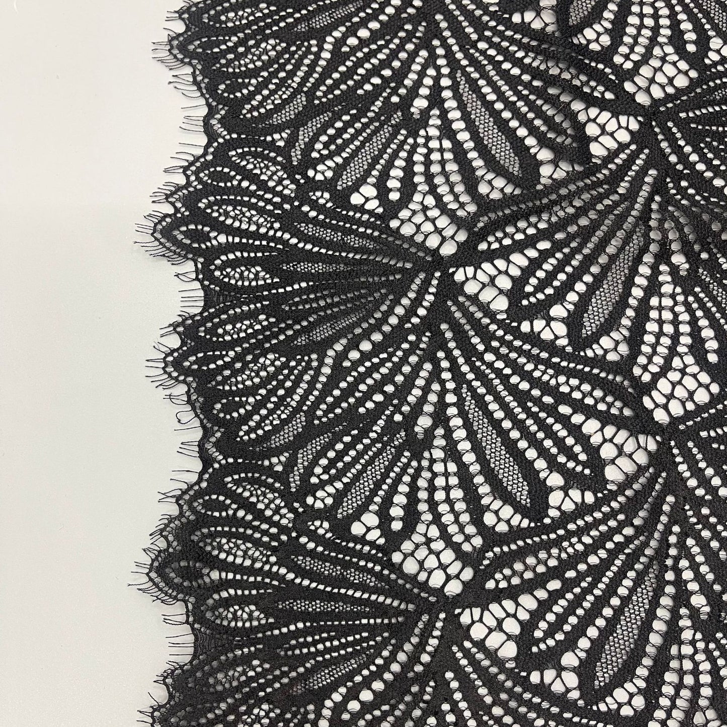 freedombeauty|20CM Elastic Lace Trim Nylon High Stretch Hollow Fabric DIY Wedding Dress, Clothing, Lingerie Accessories