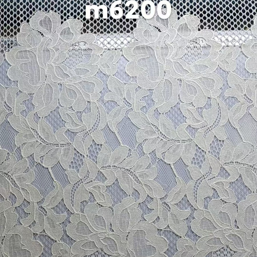 freedombeauty|Hot-Selling Medium-Thin Transparent Lightweight Non-Stretch Cotton Lace Mesh Fabric with Soft Touch and Good Texture for Children's Clothing Base Skirt Fabric