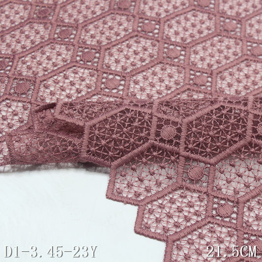 【1pack】-freedombeauty|In Stock Three Colors Available Exquisite Non-Elastic Water-Soluble Lace Trim Sofa Cushion Bedding Accessories