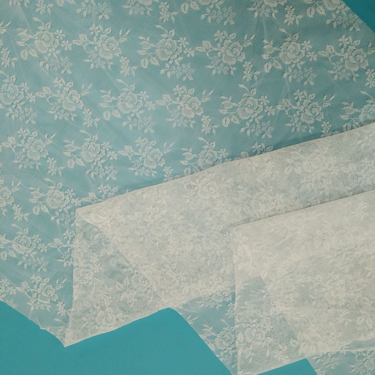 freedombeauty|Direct Supply Polyester Ammonia Small Peony Lace Fabric Women's Pajamas Dress Base Lace Fabric Fashion Lace