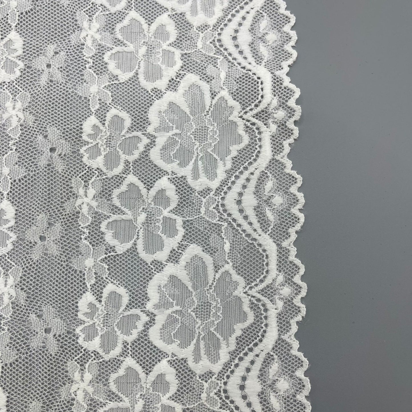 freedombeauty|21cm Customizable Wedding Dress Handmade Accessories White Nylon Hollow Lace Design DIY Lace Cuffs