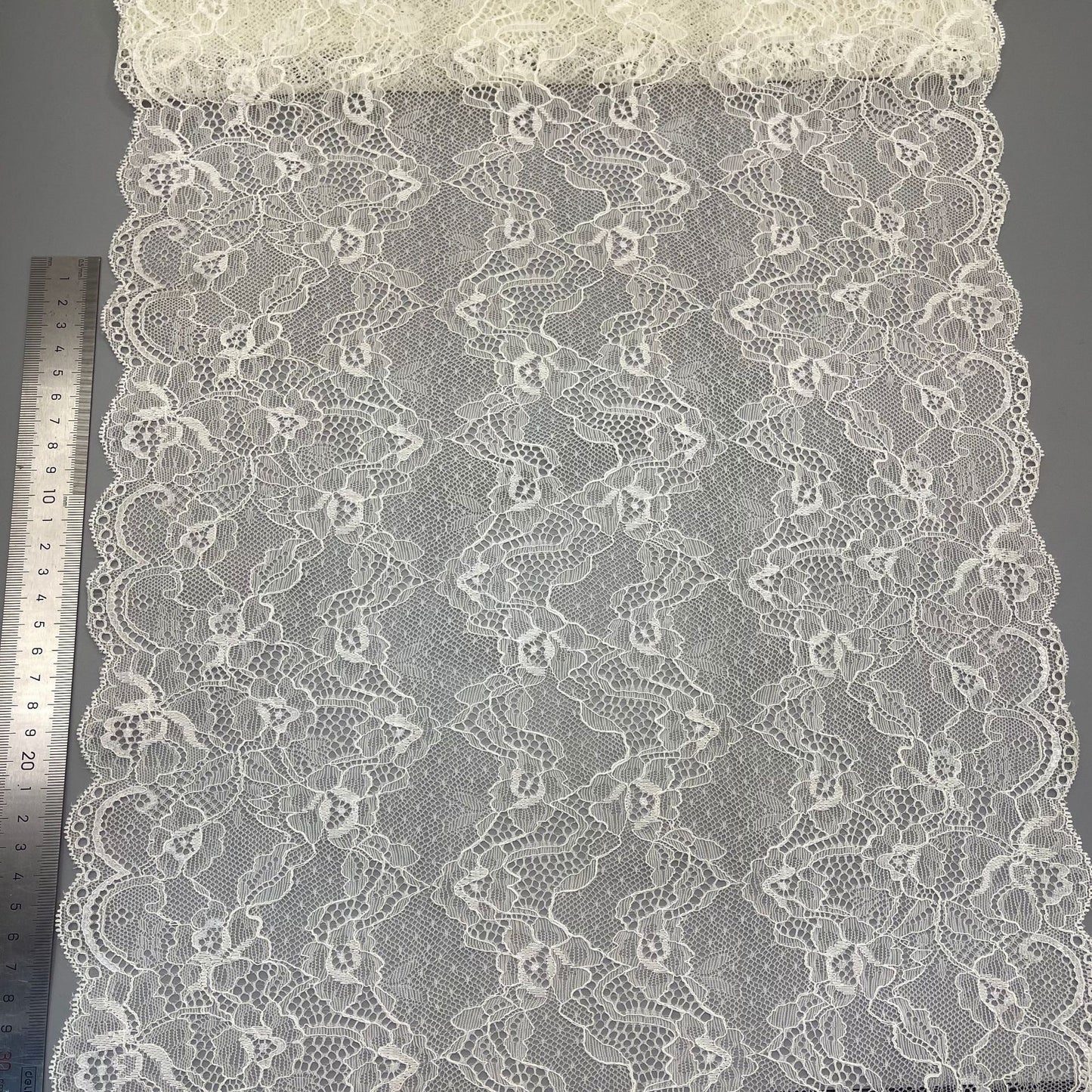 freedombeauty|35CM High Elastic Lace Trim for Lingerie Skirts Gloves Socks Bags Accessories