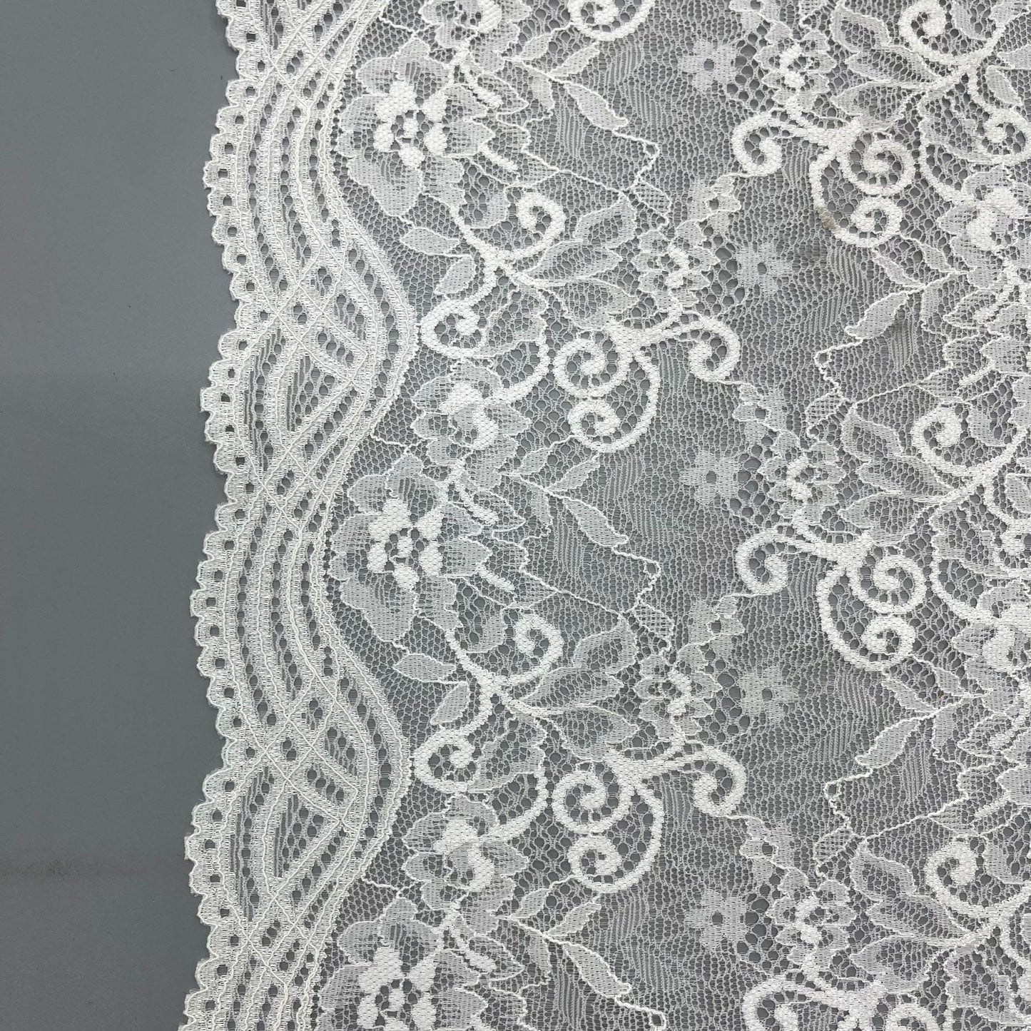 freedombeauty|22CM In-Stock High-Quality Elastic Lace Trim Suitable for Various Scenes Processing
