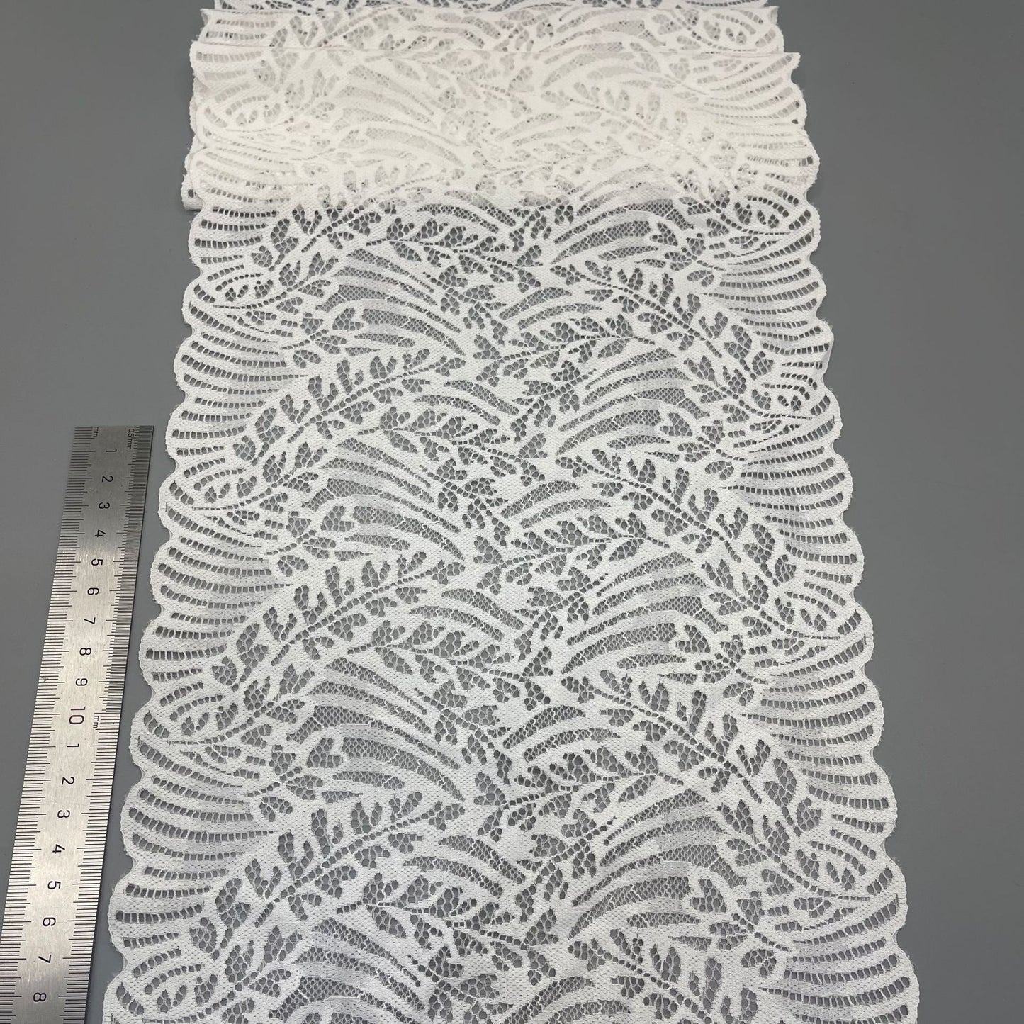 freedombeauty|23CM High Elasticity Lace Trim Suitable for Lingerie and Clothing Decoration