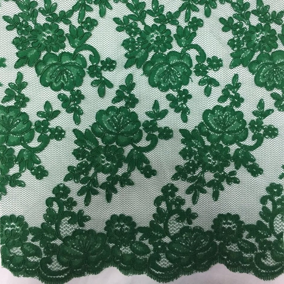 Freedombeauty | Supply Car Strand Lace Veil Skirt Lace Accessories Three-Dimensional Bone Thread Lace Fabric Wedding Dress Fabric