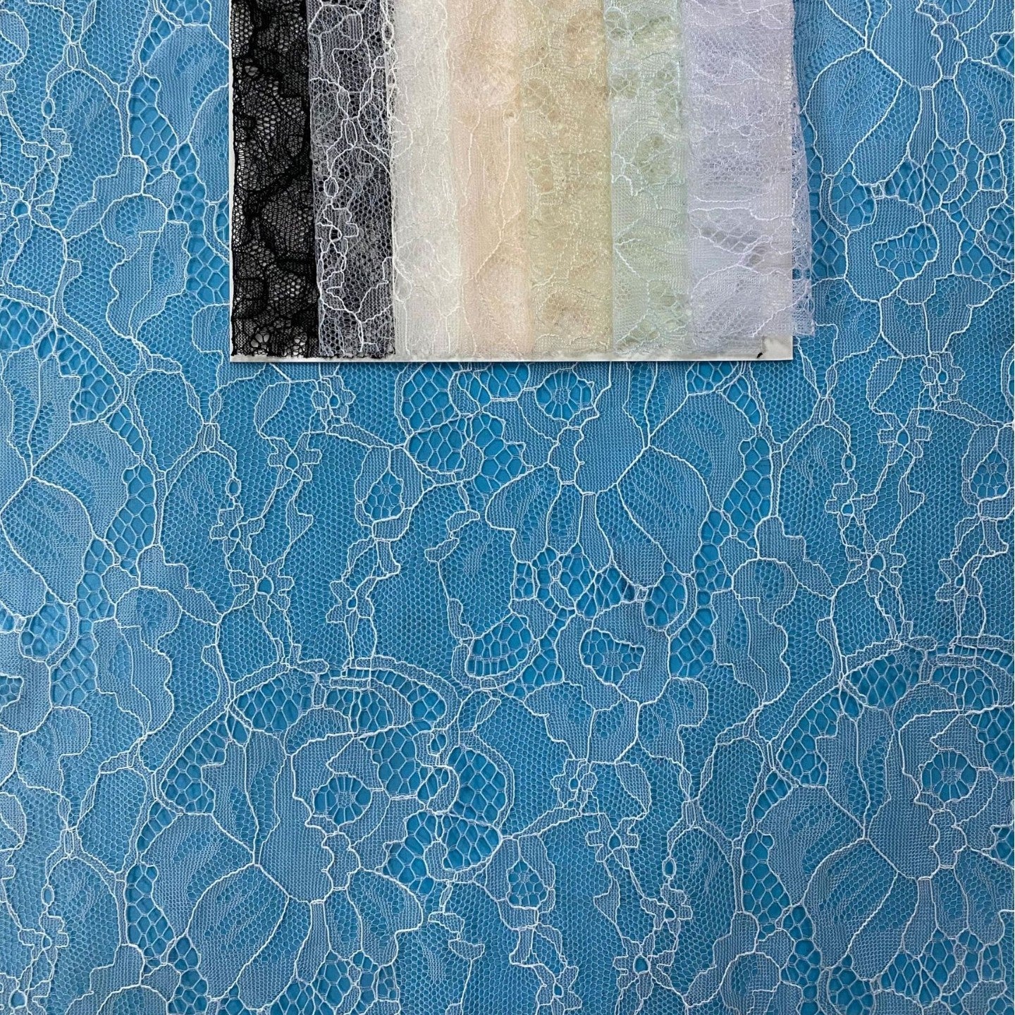 freedombeauty|In Stock Polyester Non-Stretch Lace Fabric Soft Comfortable Clothing Wedding Dress Fashion Women's Lightweight Lace Fabric