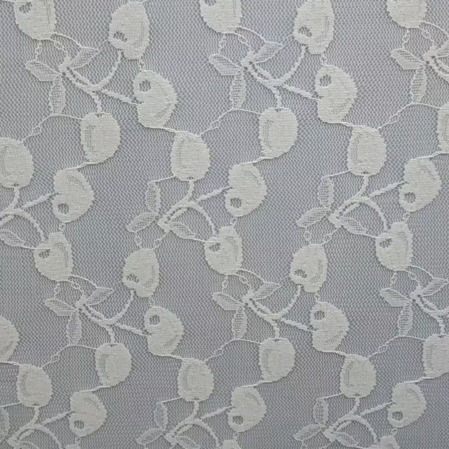 freedombeauty|Hot Selling Popular Nylon Lace Fabric with 3D Ribbon Mesh Base for Women's Dresses and Gowns Decoration Materials