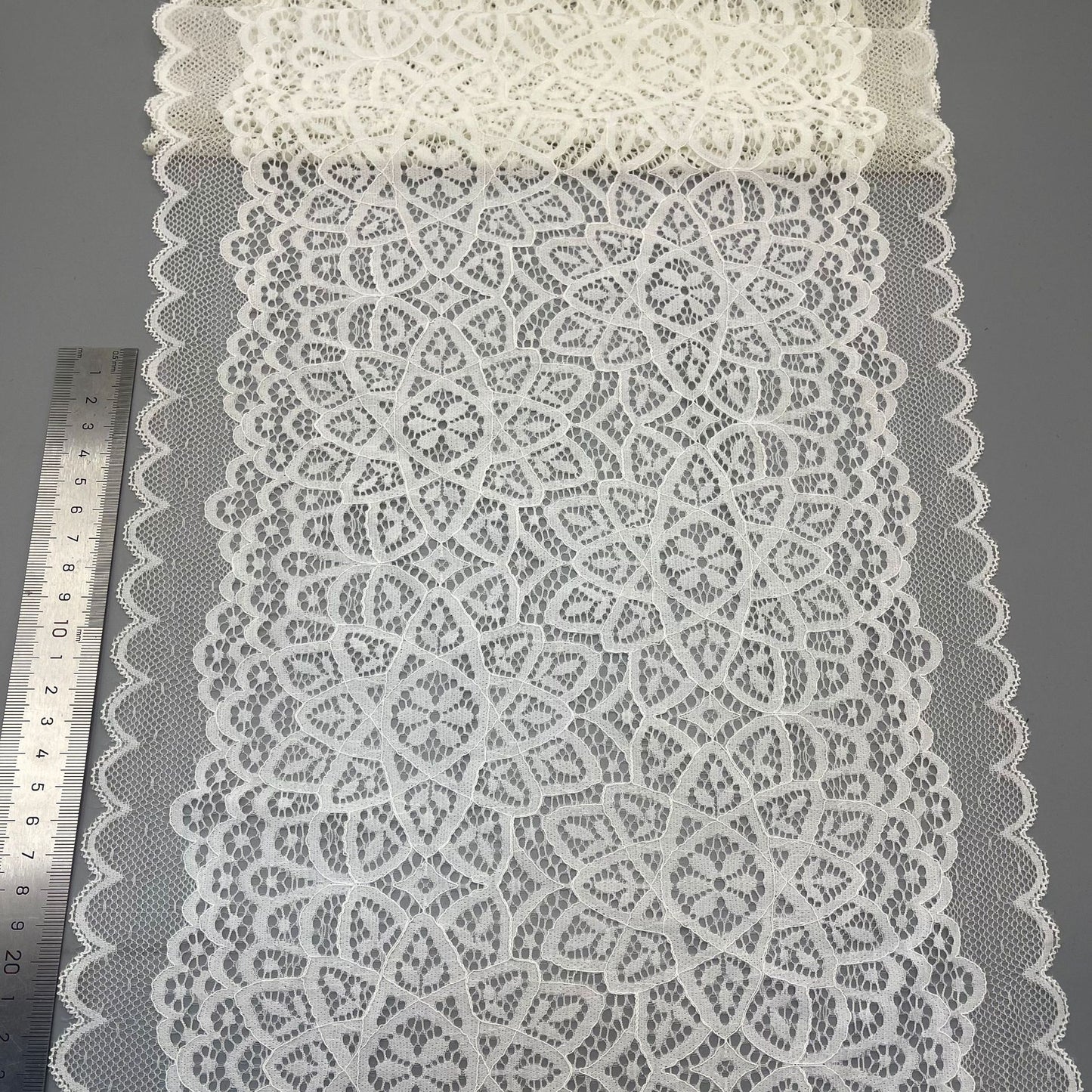 freedombeauty|29CM Elastic Hollow Lace Handmade Trim Customizable Accessories Production