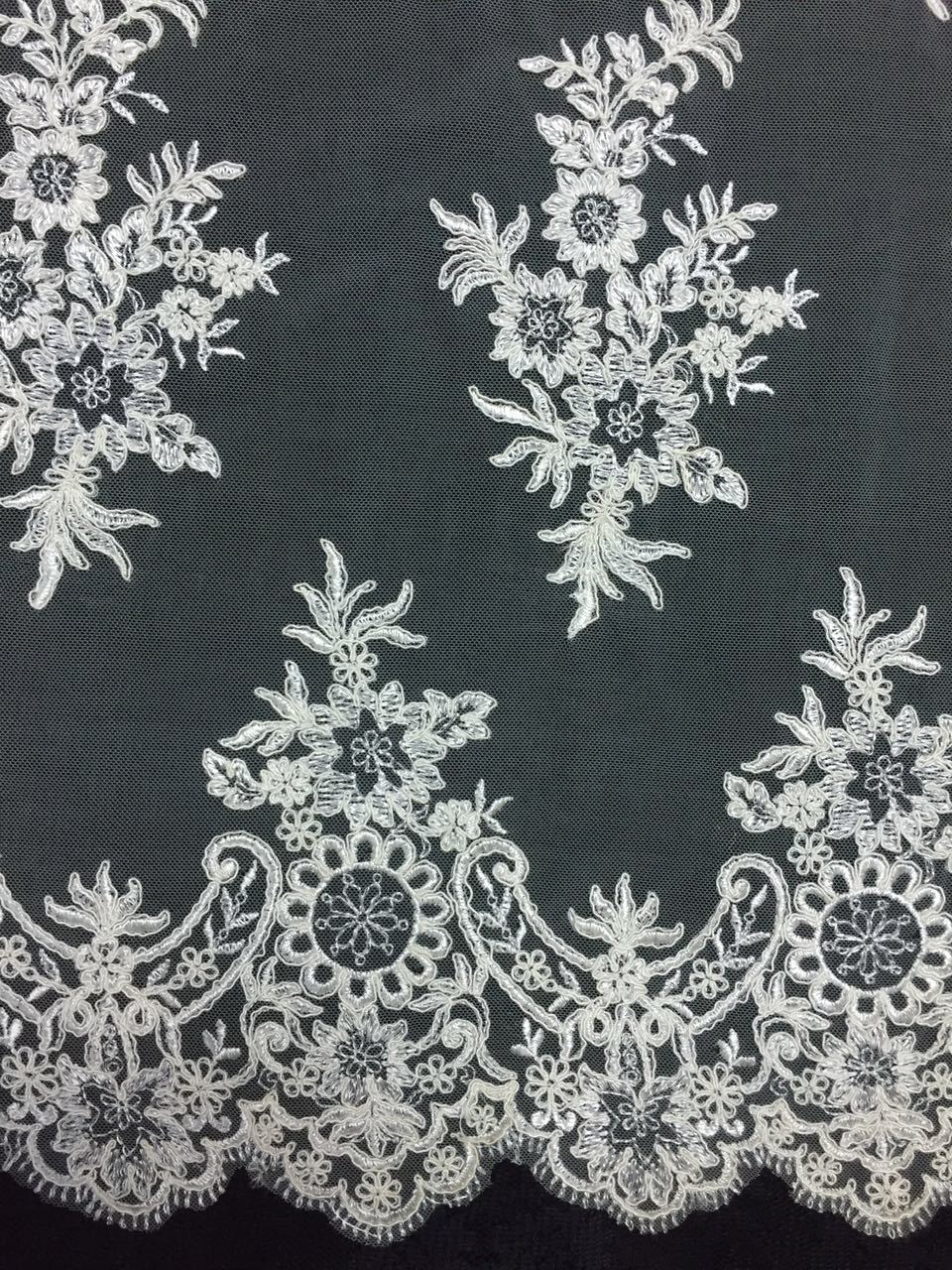 Freedombeauty | Supply Computer Embroidery Lace Fabric Wedding Dress Fashion Accessories