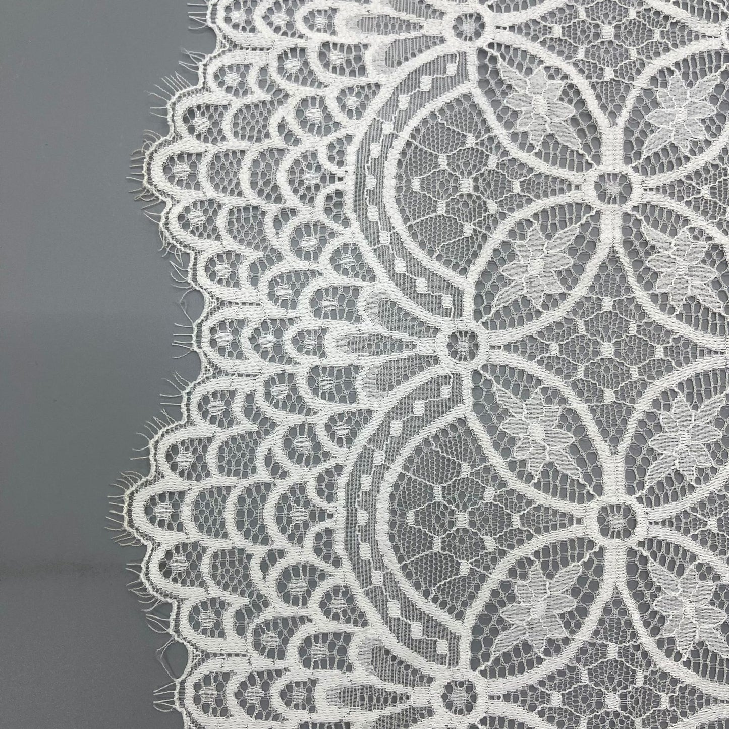 freedombeauty|29CM Elastic Eyelash French Nylon Lace Trim Peony Hollow Lace Trim Wedding Dress Home Textile Clothing Accessories