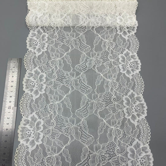 freedombeauty|23CM Elastic Soft Garment Accessories Lace Trim In Stock Suitable for Processing