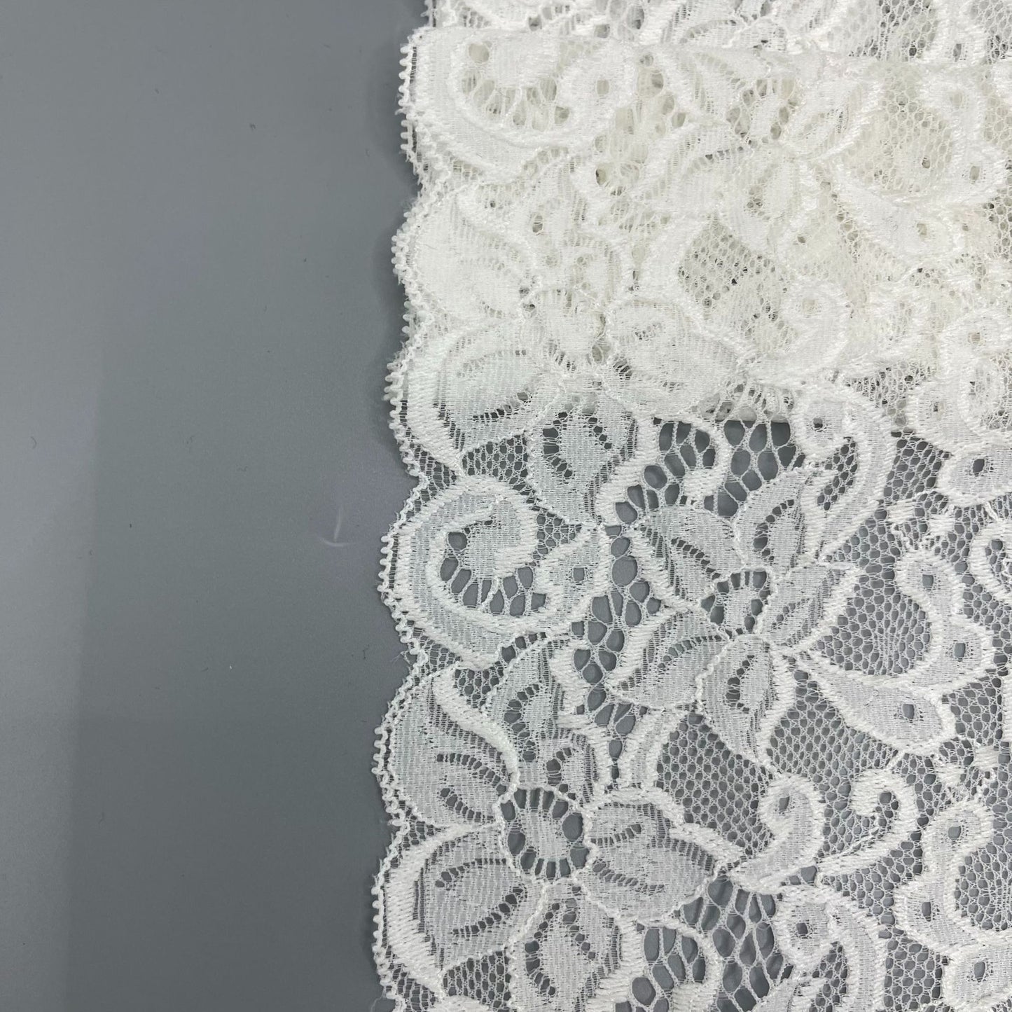 freedombeauty|18cm In Stock Direct Sale Nylon Spandex Lace Fabric for Women's Dresses and Children's Clothing Lace Trim Fabric