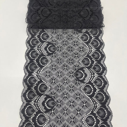 freedombeauty|18CM Elastic Guipure Lace Knitted Nylon Silk Wedding Dress Lingerie Clothing Lace