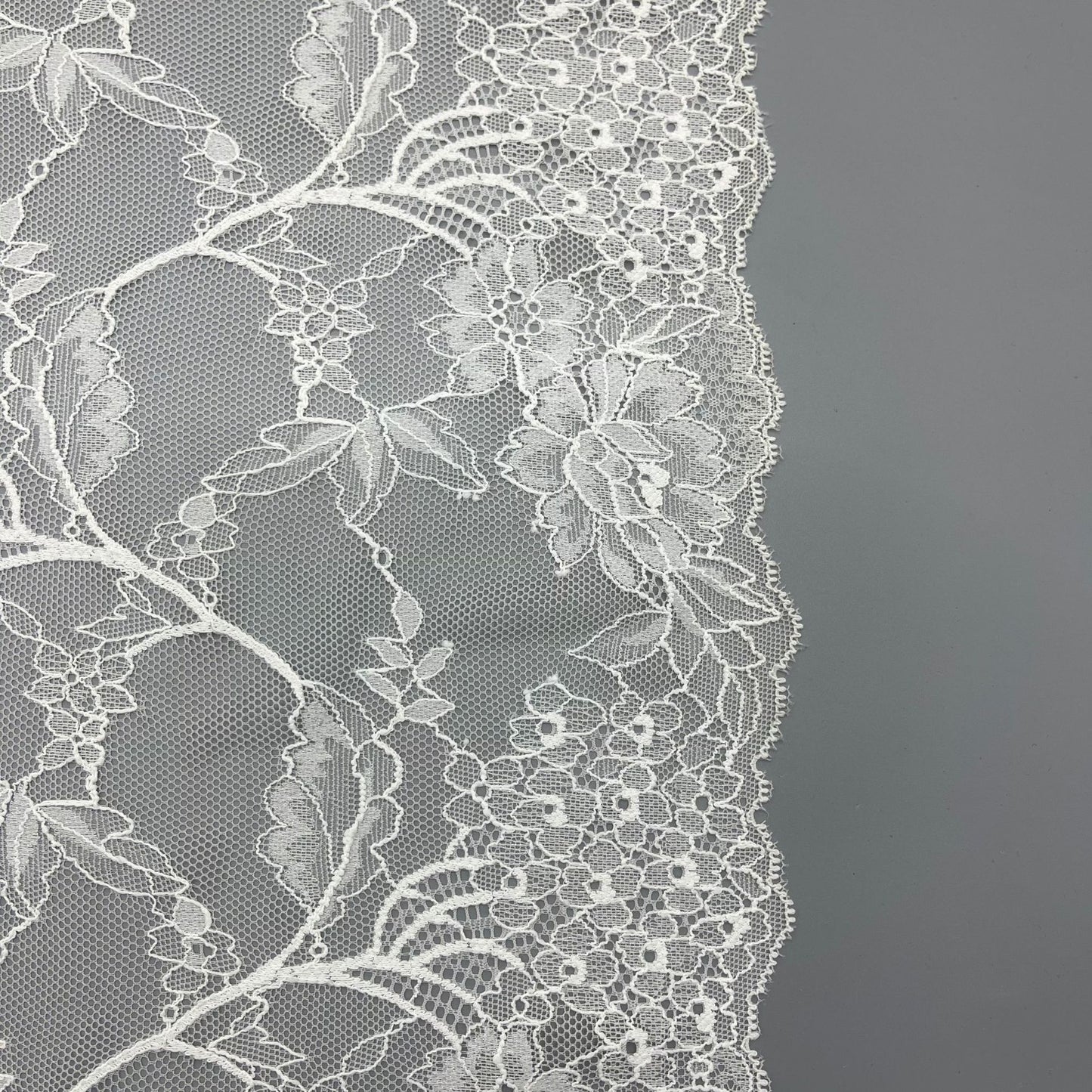 freedombeauty|23cm Nylon Lace Fabric Stretch Hollow Out Dress Sleepwear Lingerie Wedding Dress Accessories