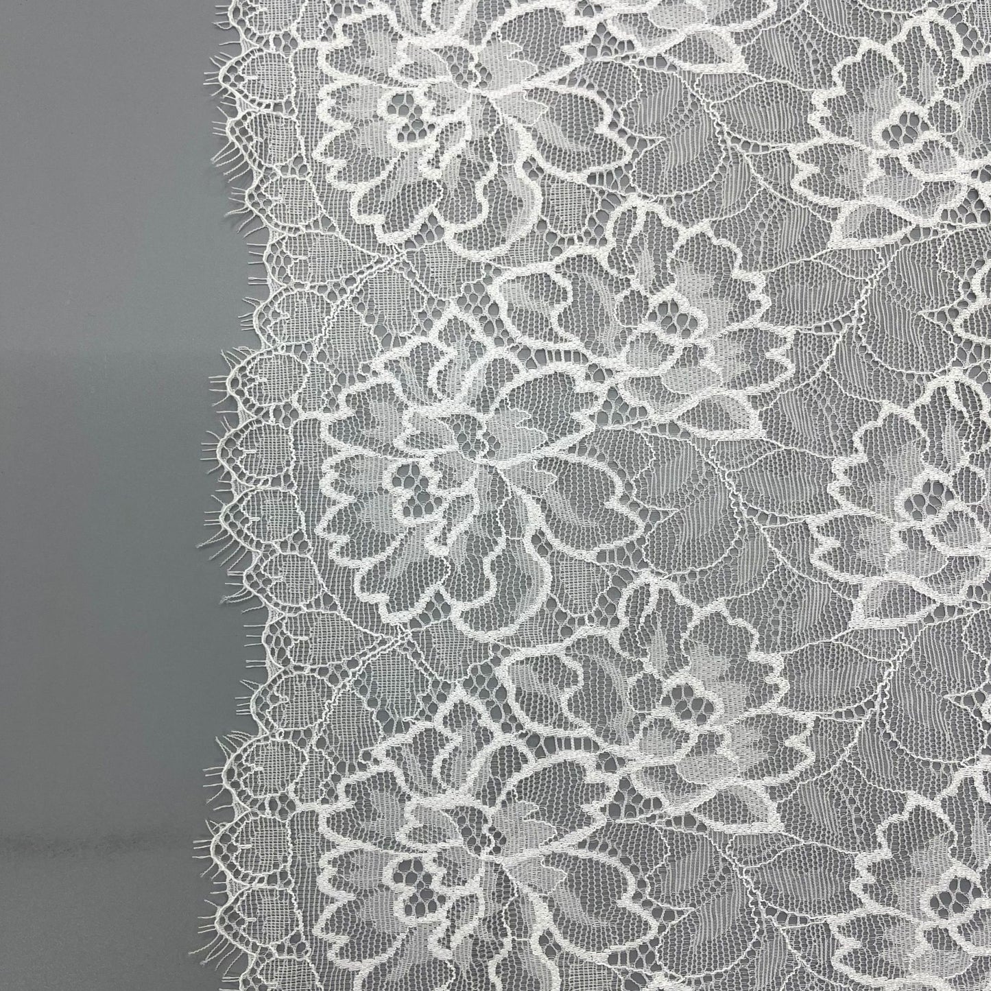 freedombeauty|23CM Elastic Eyelash Nylon Lace Trim Elastic Lace Wedding Dress Underwear Skirt Accessories Materials