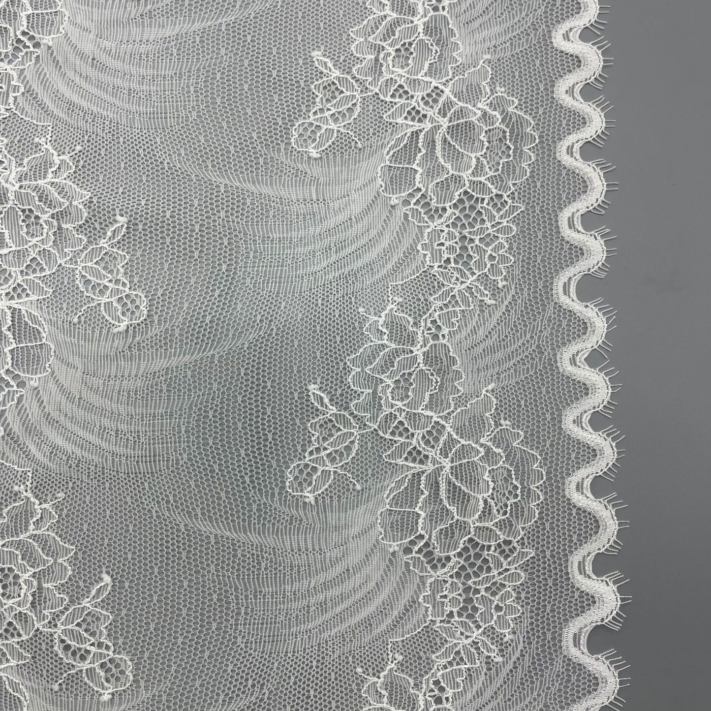 freedombeauty|21CM Elastic Eyelash French Elastic Lace Trim Wedding Dress Lingerie Accessories DIY Clothing Decoration