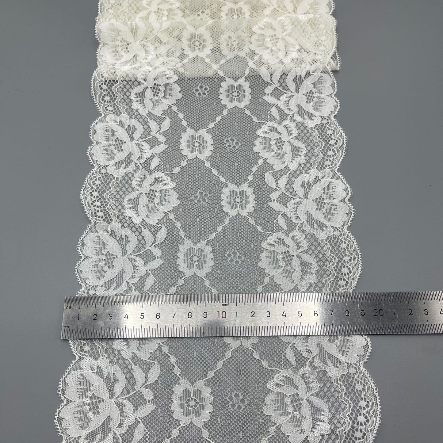 freedombeauty|18cm E-commerce Exclusive Wedding Dress Lace Nylon Stretch Lace DIY Clothing