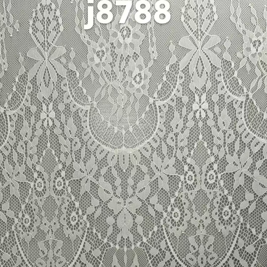freedombeauty|Nylon Black White Apricot Non-Elastic Eyelash Fringe Lace Fabric Trim Clothing Accessories DIY Decoration