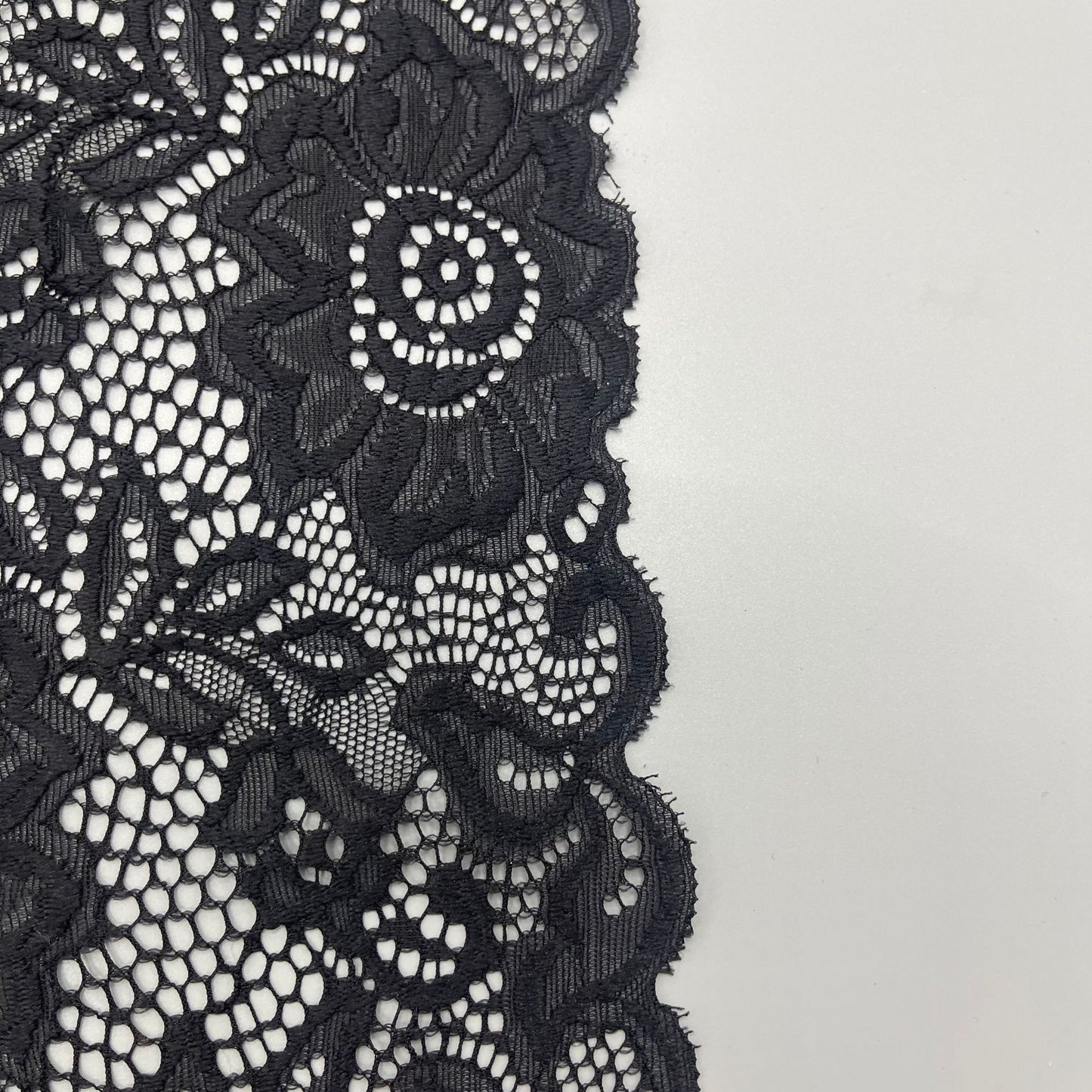 freedombeauty|14cm Lace High-end Wedding Dress Lace Trim White Hollow Lace Nylon Handmade Custom