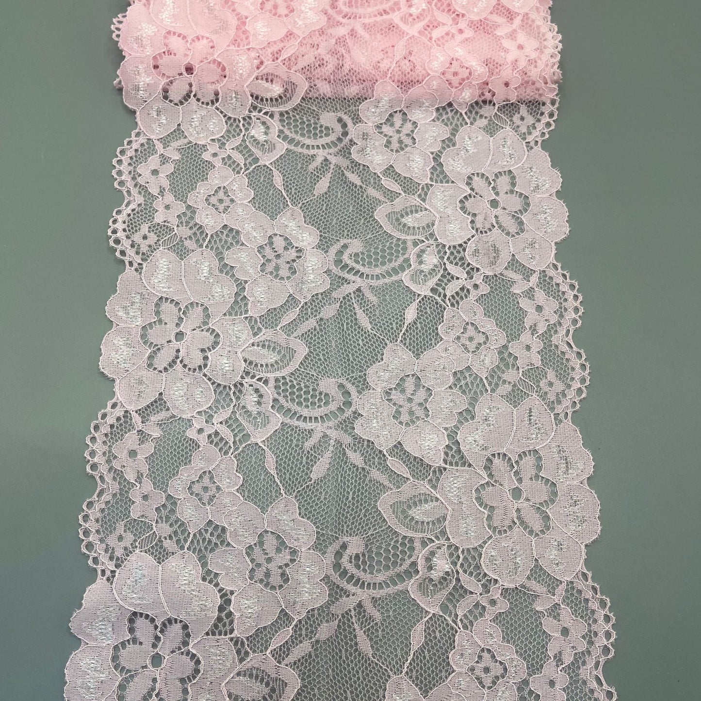 freedombeauty|18CM Nylon Lace Fabric Stretch Hollow Out Dress, Pajamas, Wedding Dress Lace Trim