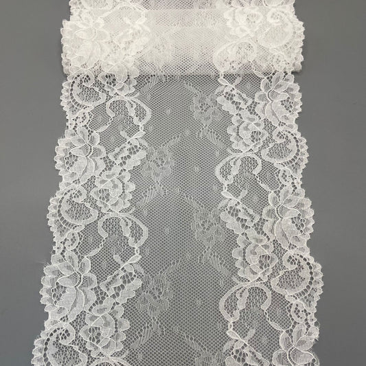 freedombeauty|18CM High Elasticity Lace Trim In Stock Suitable for Clothing Making