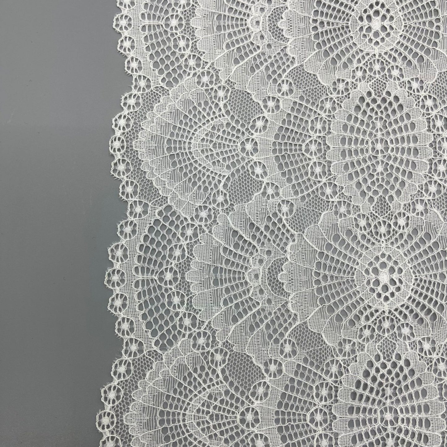 freedombeauty|23cm Lace Trim for Underwear and Wedding Dress Handmade Lace White Hollow Lace Nylon Accessories Decoration Custom Design
