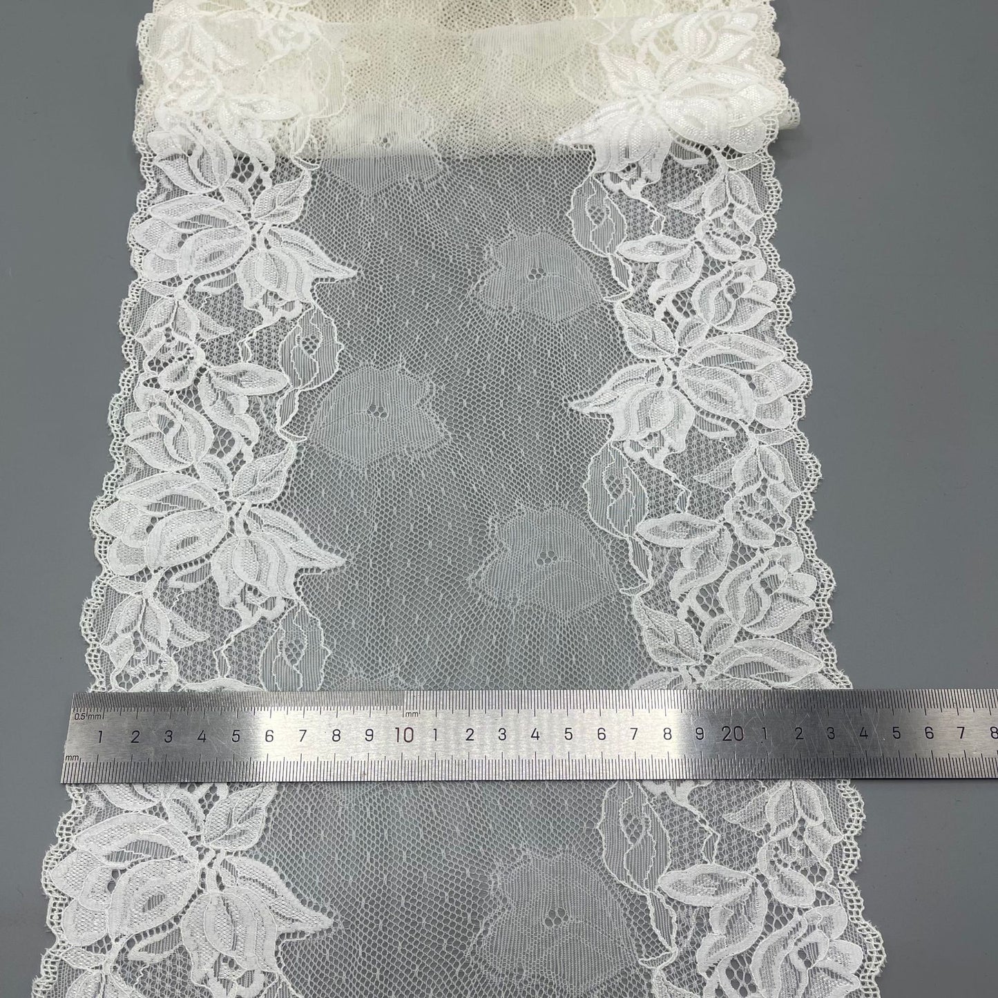 freedombeauty|23CM High Elastic Lace Trim for Home Decoration Direct Sale In Stock