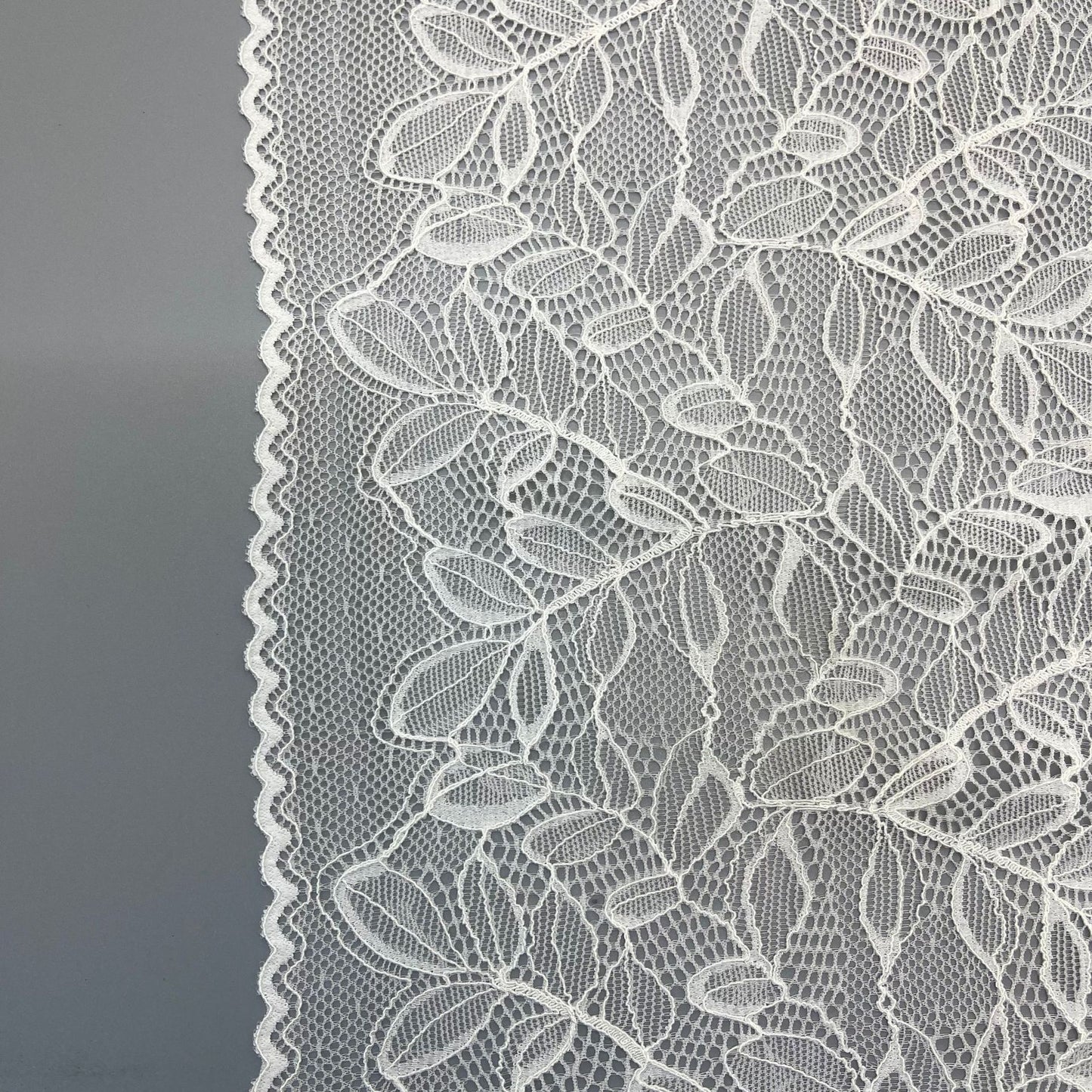 freedombeauty|18CM High-end Wedding Dress Lace Trim White Elastic Hollow Lace Nylon Handmade Panties