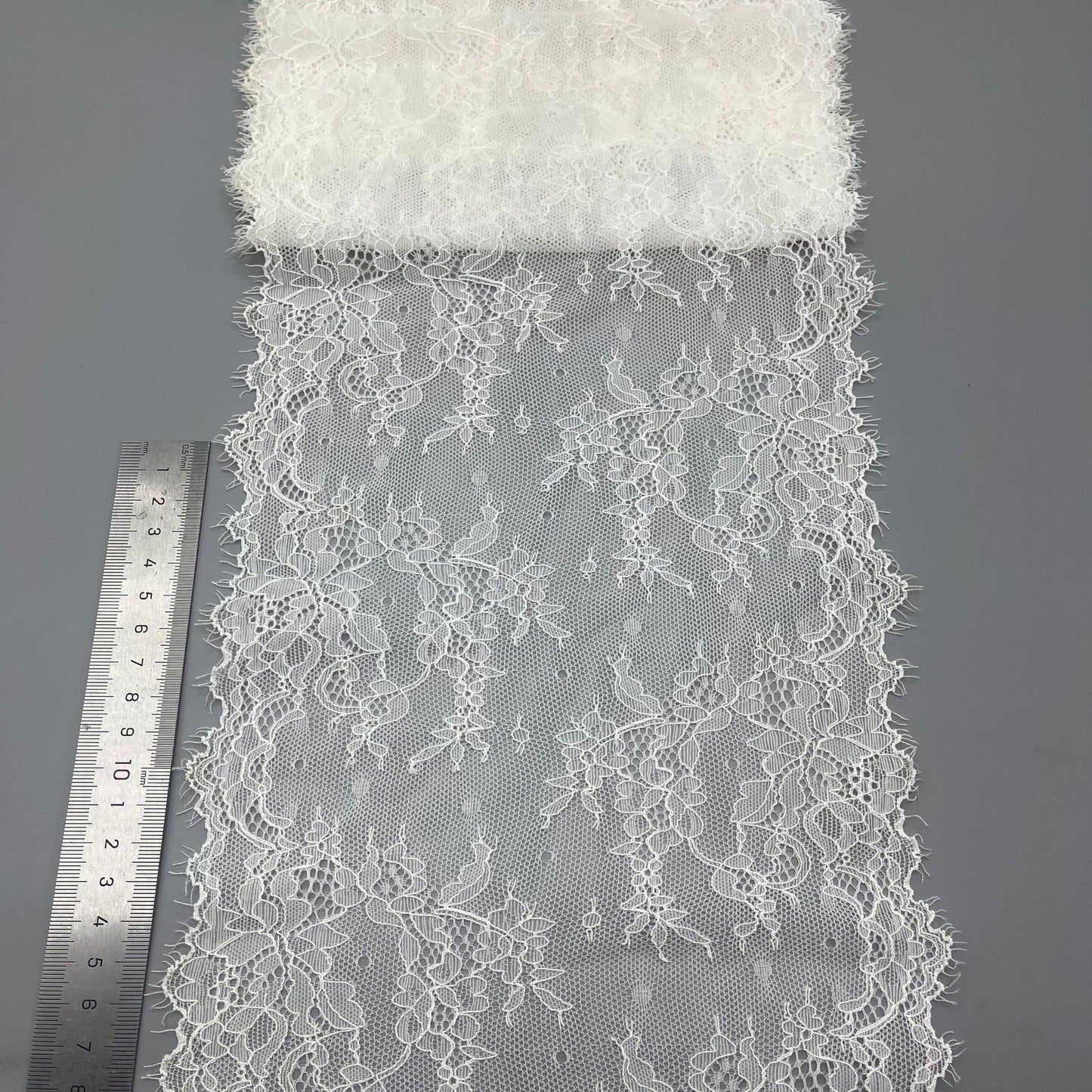 freedombeauty|20CM Elastic Eyelash Nylon Lace Trim Elastic Lace Trim Wedding Dress Lingerie Gloves Socks Accessories