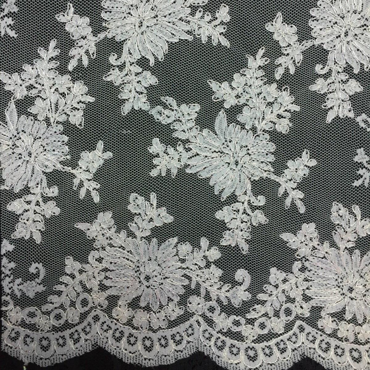 Freedombeauty | Supply Lace Veil Skirt Lace Accessories Three-Dimensional Strand Lace Fabric Wedding Dress Fabric