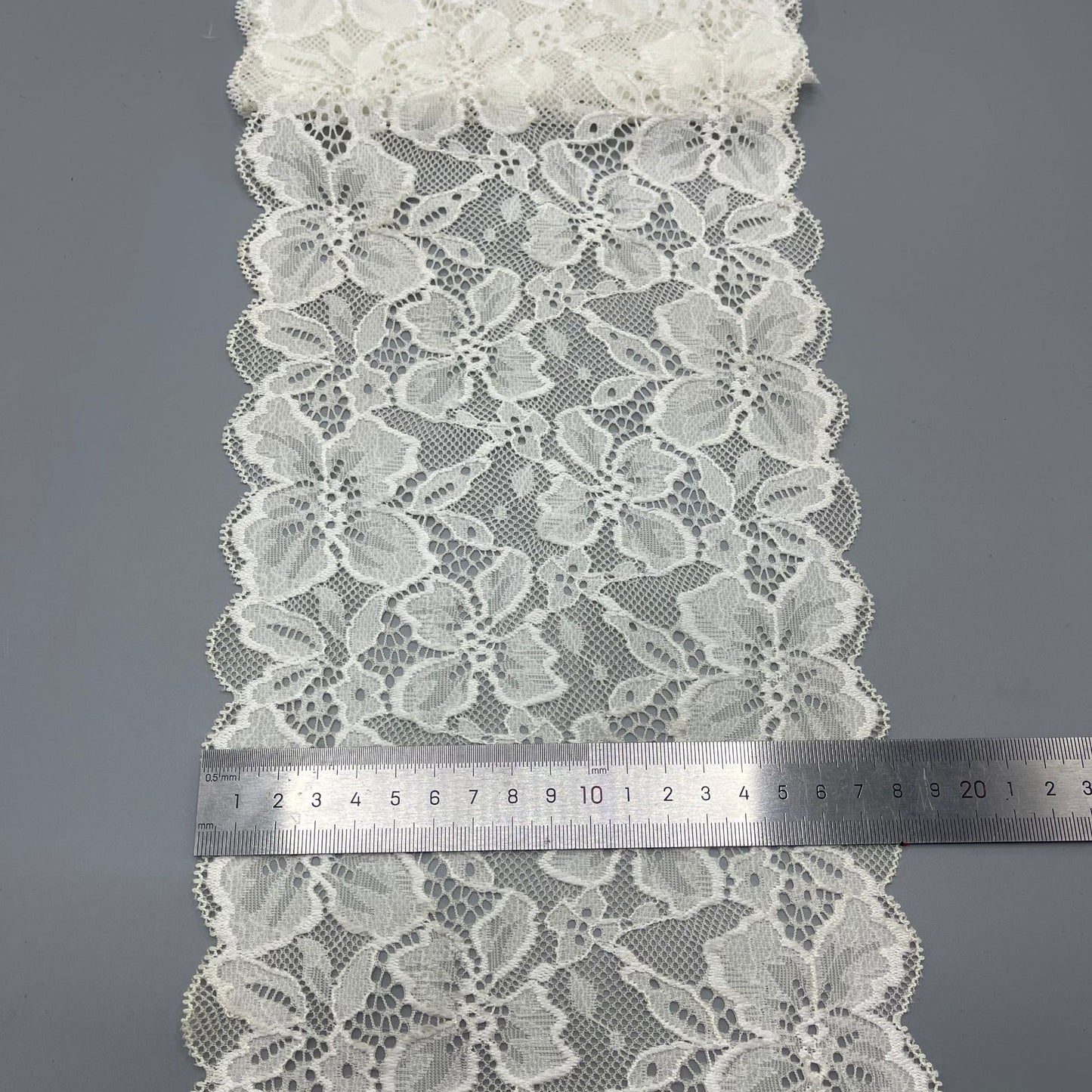 freedombeauty|30cm Lace Trim for Underwear and Wedding Dresses, Nylon Hollow Lace Trim, DIY Clothing Accessories Edging