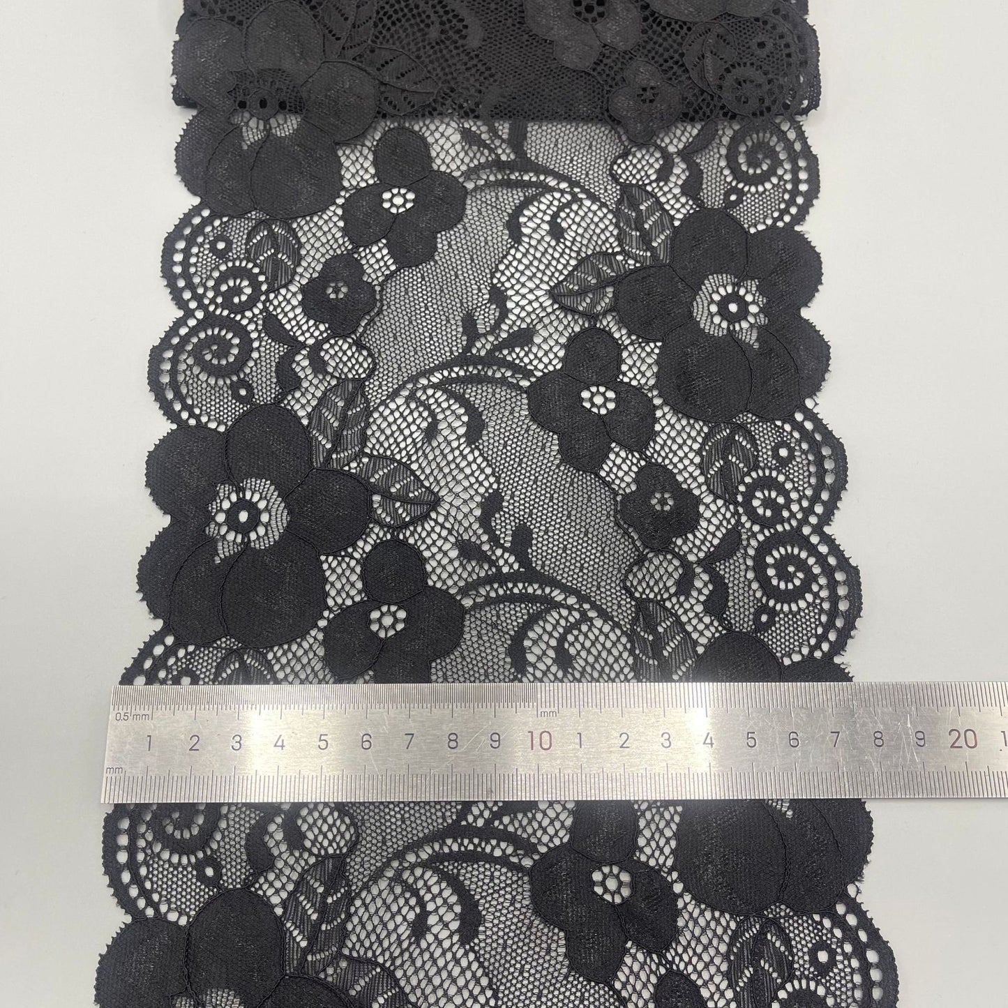 freedombeauty|17CM Nylon Elastic Lace Trim Wedding Dress Underwear Accessories DIY Handmade Lace Trim