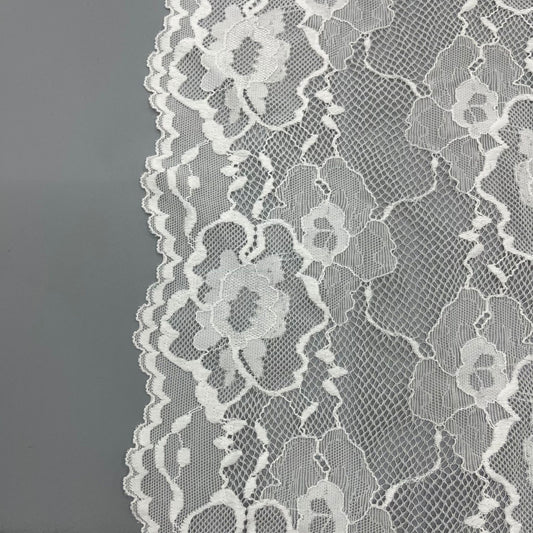 freedombeauty|20CM Lace Elastic Trim for Skirts, Children's Clothing, Wedding Dress Decoration, Hem, Garment Lace