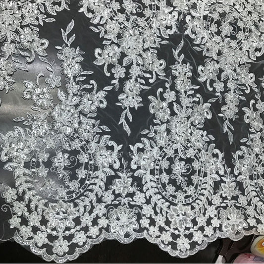 Freedombeauty | Supply Computer Embroidery Car Bone Thread Lace Concave Wedding Dress Fashion Accessories