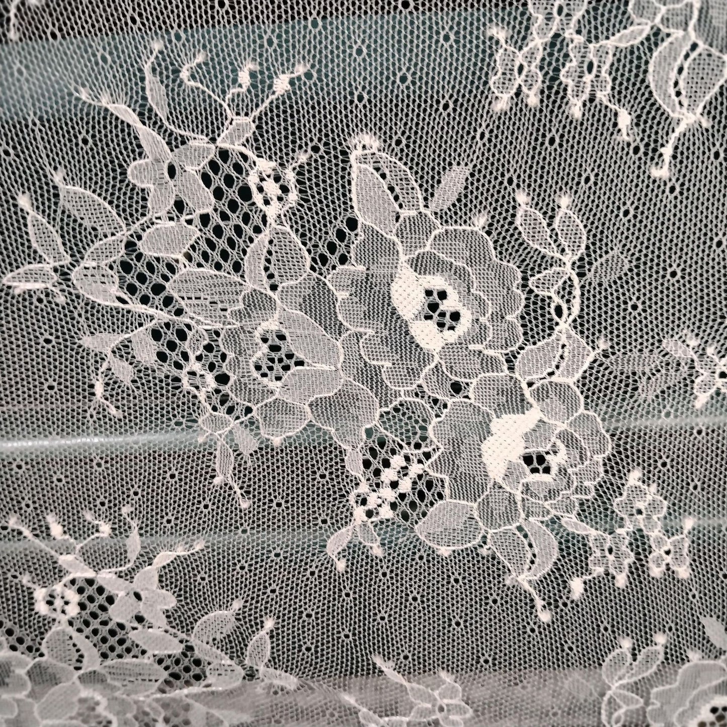 freedombeauty|All Nylon In Stock Lace Fabric Black and White Base Dress Wedding Dress Accessories Lace Fabric