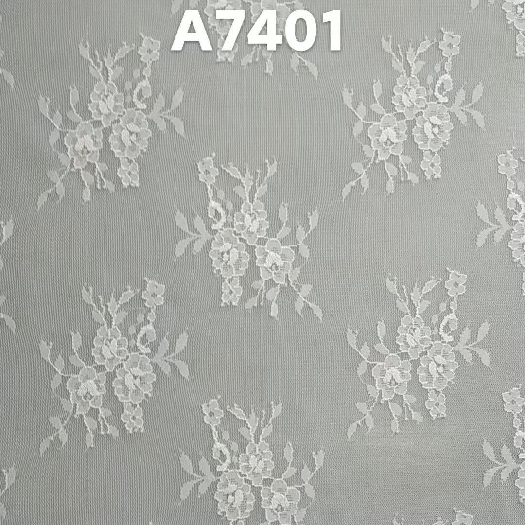freedombeauty|In Stock 2024 Spring Summer New Nylon Hollow Lace Fabric Fashion Base Women's Clothing Fabric Lace