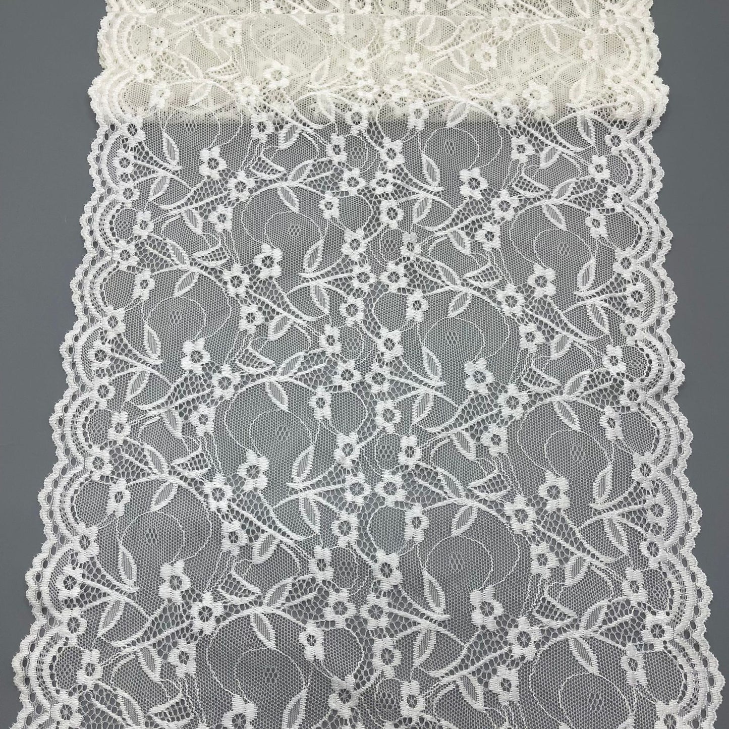 freedombeauty|30CM Double-Sided Lace Trim Nylon Lace Trim Stretch Small Lace Trim Fashion Lingerie Lace Trim