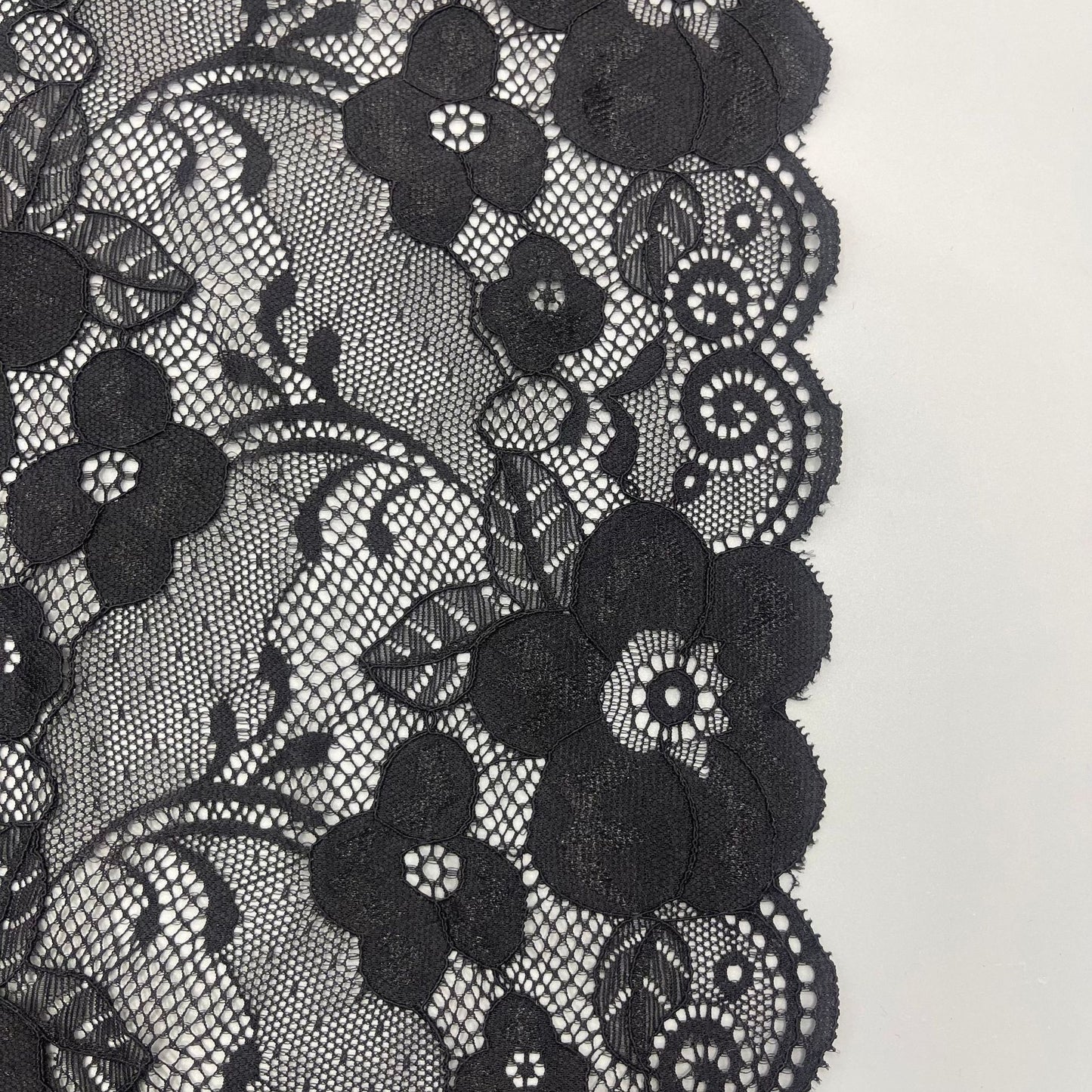 freedombeauty|17CM Nylon Elastic Lace Trim Wedding Dress Underwear Accessories DIY Handmade Lace Trim