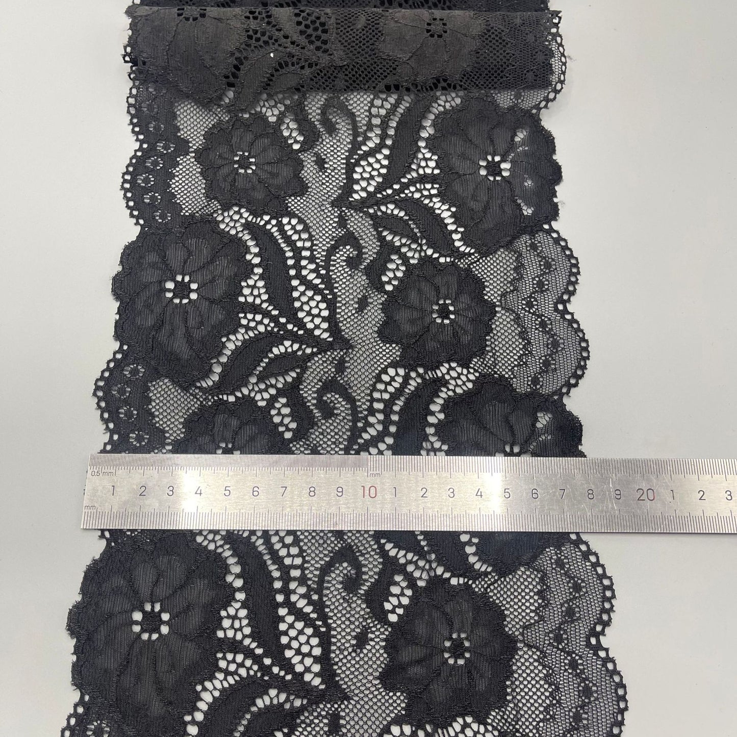 freedombeauty|18cm Lingerie Handmade Wedding Dress Accessories White Lace Trim Hollow Design DIY Hollow Lace Trim