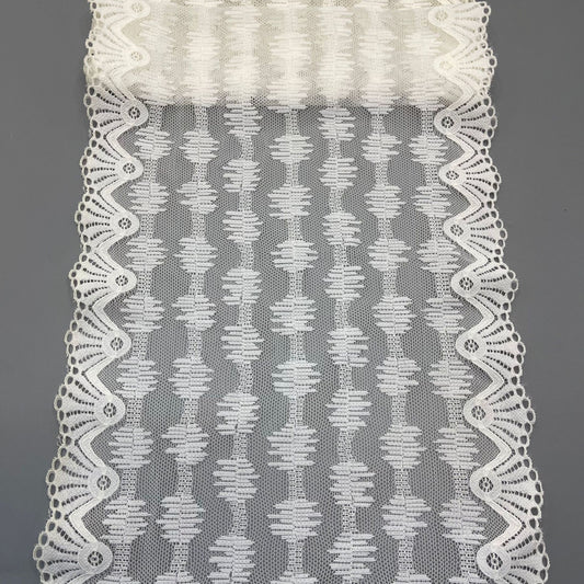 freedombeauty|22CM High Elasticity Lace Trim for Sexy Lingerie and Wedding Dress Decoration Supplies