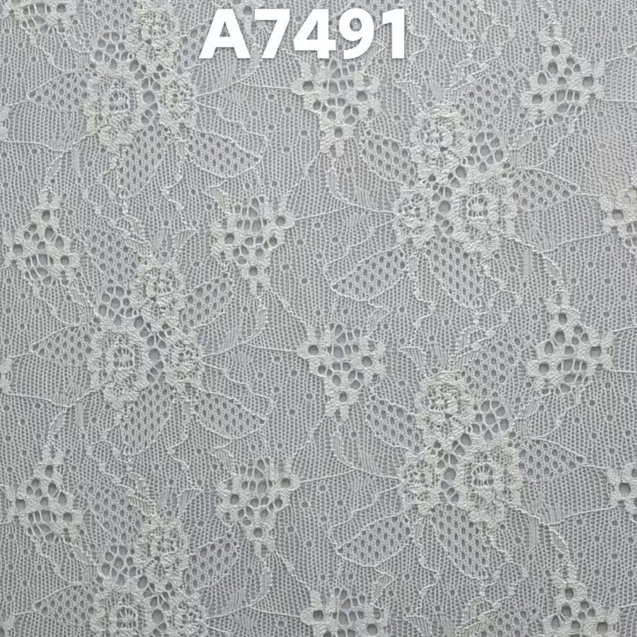 freedombeauty|Thin Nylon Stretch Lace Dot Three Flower Leaf Base Clothing Accessories Decoration Children's Clothing Pocket Bag