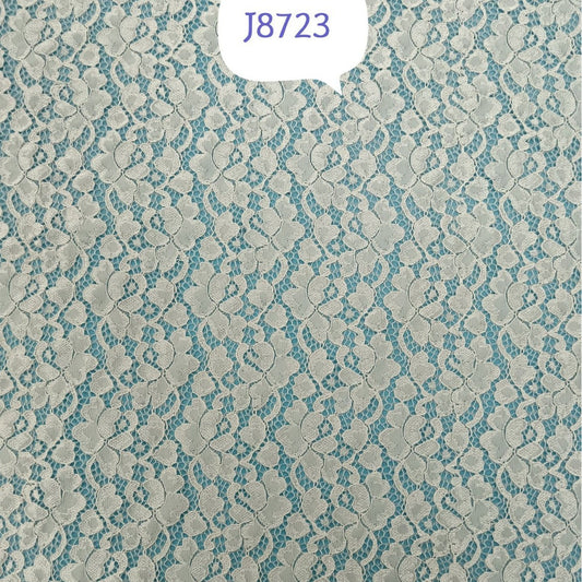 freedombeauty|Nylon Non-Elastic Connected Plum Blossom Wave Pattern Full Mesh Cuff Pocket Accessories Classic Lace