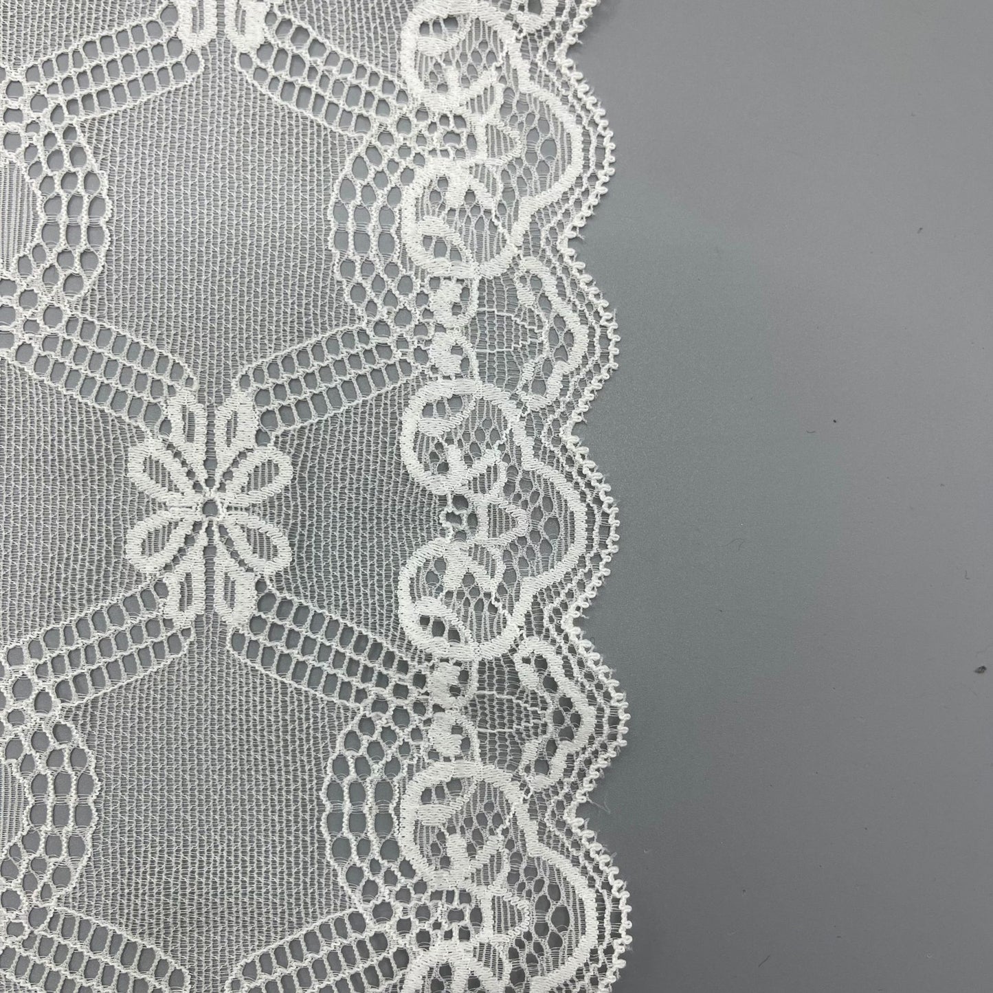 freedombeauty|18CM Nylon Lace Fabric Stretch Hollow Out Dress Sleepwear Lingerie Wedding Dress Accessories