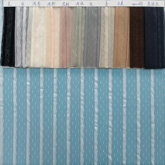 freedombeauty|Straight Striped Dot Mesh Nylon Lace Fabric Lightweight Soft Skin-friendly Slightly Stretchy Rose Bouquet Women's Base Layer Underwear