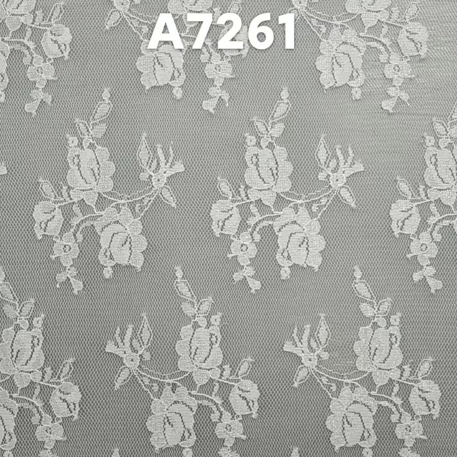 freedombeauty|In Stock Stretch Small Flower Lace Fabric Nylon Stretch Lace Fabric Rose Dress Fabric Lace Trim