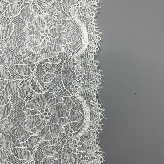 freedombeauty|17CM Elastic Eyelash French High-end Clothing Accessories Lace Trim In Stock Suitable for Handmade