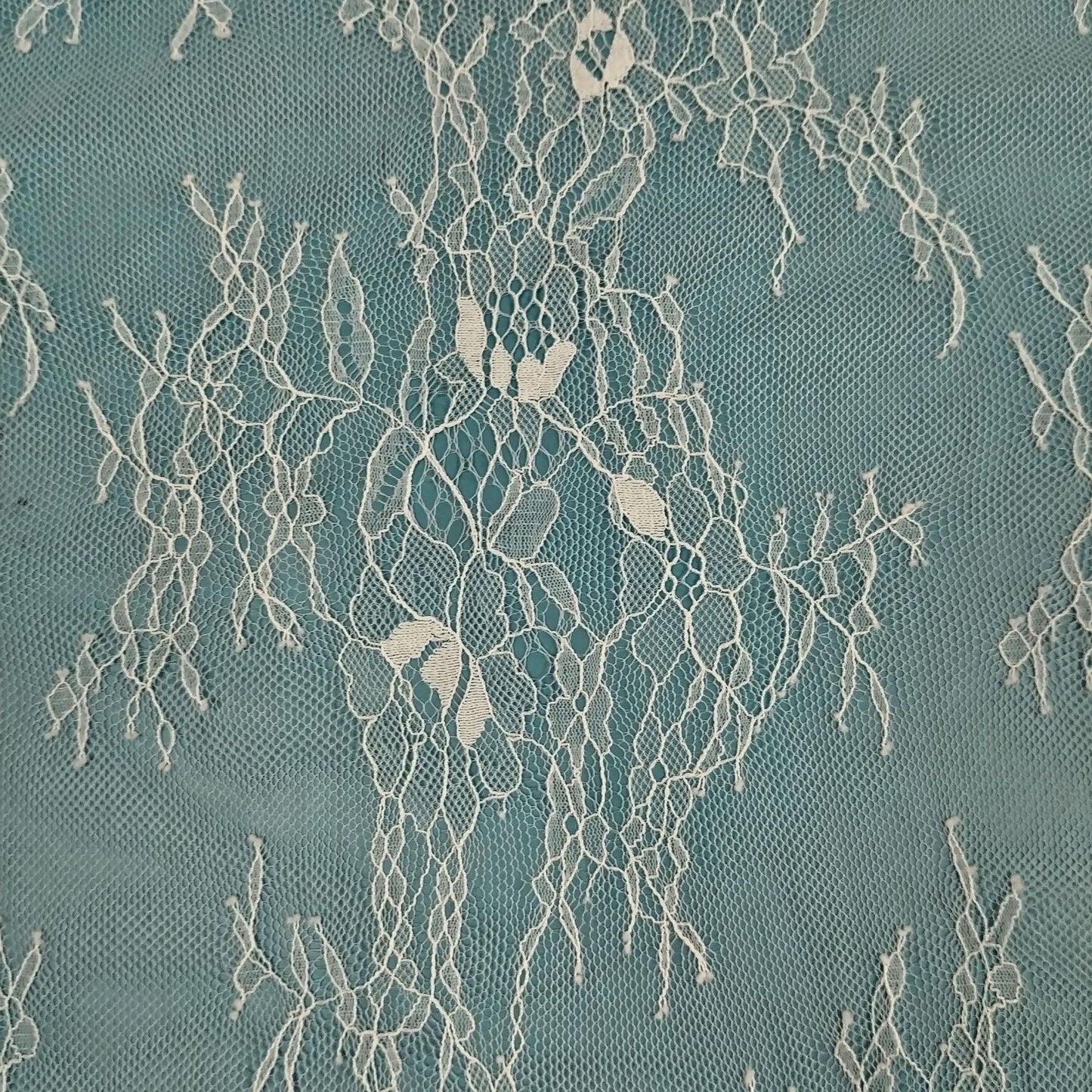 freedombeauty|Spring Summer Shiny Nylon Non-Stretch Sheer Large Floral Cut Lace Fabric for Fashion, Wedding Dresses, Camisoles