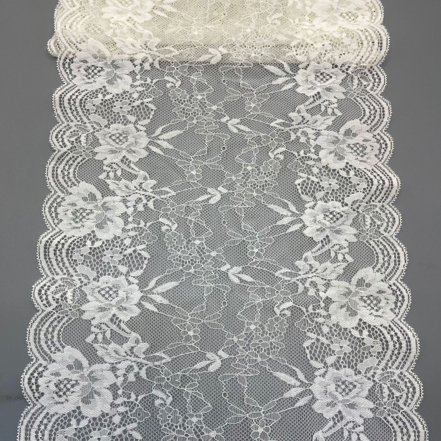 freedombeauty|23CM Lace Trim Wedding Dress Lingerie Decoration DIY Clothing Accessories Supply