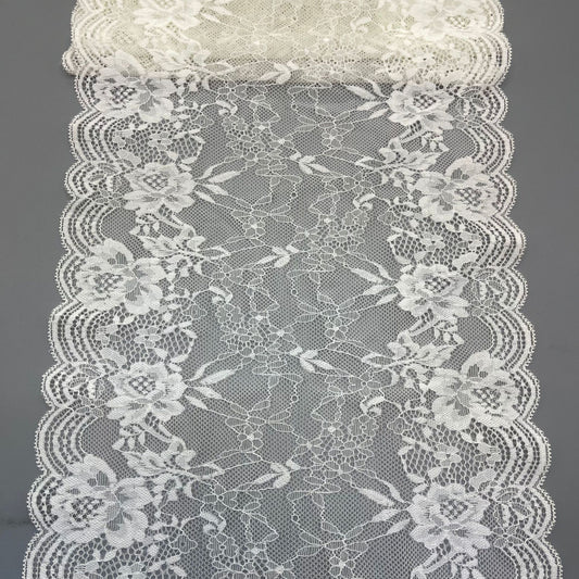 freedombeauty|23CM Lace Trim Wedding Dress Lingerie Decoration DIY Clothing Accessories Supply