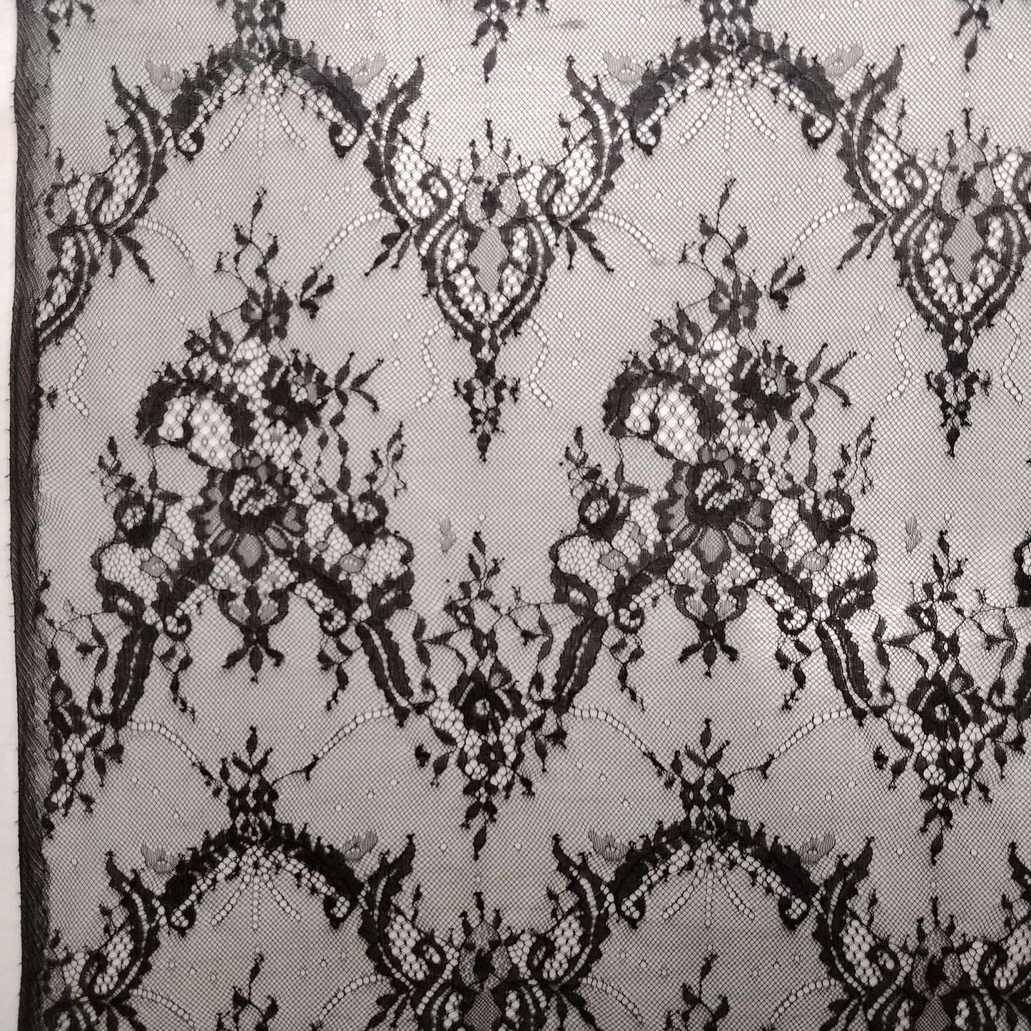 freedombeauty|Direct Supply Nylon Small Peony Thread Cut Lace Fabric Women's Pajamas Dress Decorative Lace Fabric Fashion Lace